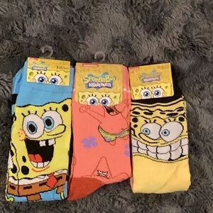 Nickelodeon SpongeBob and Patrick Colorful Socks